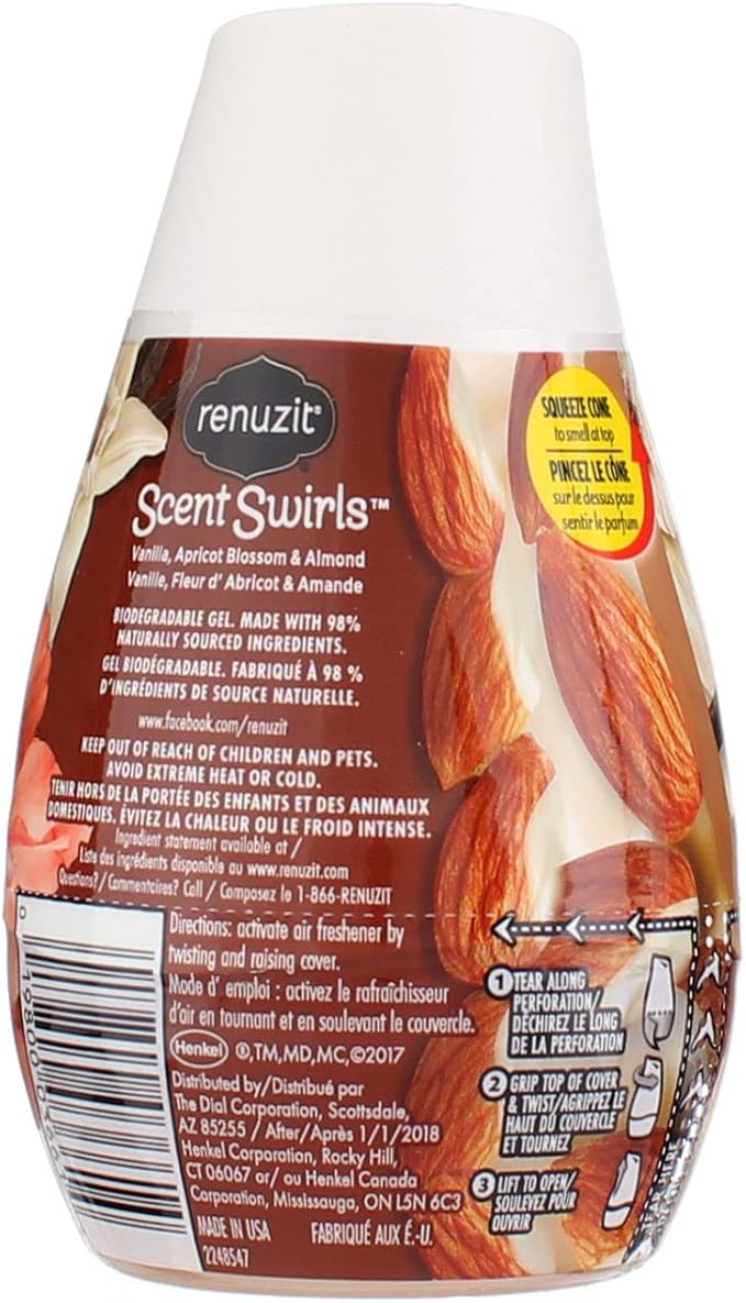 Renuzit Adjustables Cone Air Freshener-Scent Swirls-7 oz.