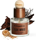 Car Air Freshener - Long Lasting Aromatherapy Essential Oil Diffuser - Car Cup Holder Accessories for Men & Women - Non Toxic Air Freshener - Teakwood Scent Diffuser 1.69 FL OZ/50ML