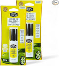 2-Pack: Dual-Action CAR AIR Freshener Citrus - Instantly Eliminates Odors from Smoke, Food, Pets, Must and more in 2 Seconds, For Commuters, Pet Owners, Rideshare Drivers, 1.35 Oz. - INSTANT FRESH AIR