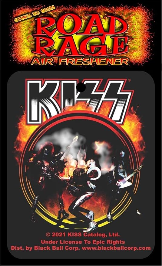 Kiss - Army Road Rage Air Freshener - Vanilla Scent