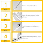 Sika Sikaflex - White - Construction sealant (White) - All-Purpose Polyurethane sealant - for All Types of Joints 1/2" or Smaller - 10.1 fl oz (Pack of 2)
