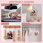 Custom Air Fresheners with Picture - Personalized Photo Air Freshener for Car,Home,Wardrobe,Bathroom,Customized Gifts for Man Boyfriend Husband Him Dad Woman(Square)