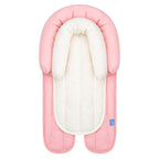 COOLBEBE Upgraded 2-in-1 Babybody Supports for Newborn Infant - Extra Soft Breathable Car Seat Insert Cushion Pad, Perfect for Carseat, Stroller, Swing, Bouncer, Pink