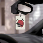Baseball - Themed Car Air Freshener 4 Pcs, Retro Sports & Game Day Hanging Air Freshener for for Cars Closet Drawer Books, Car Accessories Mirror Decor for sports enthusiast.