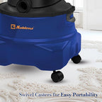 Koblenz Wet-Dry Vacuum Cleaner, 6-Gallon Tank, Superior 4.5 Peak HP Motor, Lightweight Vacuum Cleaner and Blower, Tackles Dry and Wet Messes, Accessories Included, Black+Blue (WD-6 L212)