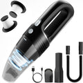 Handheld Vacuum Cordless Car Vacuum Cleaner 11000PA High Power Portable 1.4lbs Lightweight Rechargeable with 2 Filter Multi-Nozzles for Home Office Pet Hair Dust