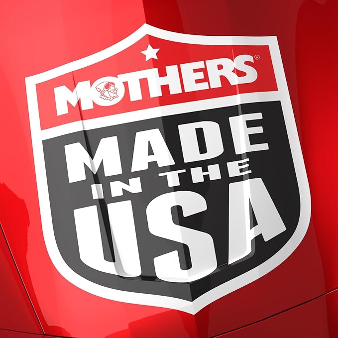Mothers California Gold All-Chrome, 12 oz. – Cleans & Polishes Chrome, PVD & Chromed Plastics, Removes Fingerprints, Bugs, Water Spots & Smudges, Leaves a Brilliant Shine & Protective Barrier (05222)