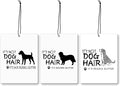 Mancheng-zi Funny Dog Car Air Freshener 3Pcs, Jack Russell Golden Retriever Beagle Lover Mom Gifts Air Freshener Hanging for Cars Closet Drawer or Books, Cute Car Accessories Mirror Decor for Women