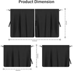 3PCS Car Window Shades,Car Privacy Window Cover for Rear Window & Partition,95% Strong Shading Car Sunshade for Baby,Universal CCar Accessories Interior Fits Sleeping Traveling Camping (3PCS)
