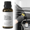 Crystal Coating for Car Plastic Parts - Plastic Trim Restorer to Restore Faded Surfaces - Long Lasting Shine, Easy Wipe-On for Dashboard, Door Panels & Exterior Trim (1)