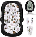 Newborn Car Seat Insert, Head and Body Support, Reversible Infant Insert Compatible with Baby Carseat, Stroller, Mamaroo Swing, Rocker, Bassinet, Bouncer. Baby Car Seat Cushion - Rabbit