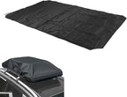 Pssopp 210D Oxford Cloth Water Proof Box Lid Cover,Tent Trailer Cover Travel Trailer Roof Cover car Roof Top Tent Trailer Cover for SUV Rooftop Travel Luggage Rack (230 * 145cm)