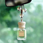 500Pcs Car Oil Diffuser Hanging Bottle Scent Label 1×1 Inch Kraft Warning Stickers Instruction Care Card Wooden Top Bullet