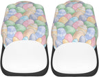 Delerain Car Seat Covers Set 2Pcs, Cute Easter Eggs Universal Front Car Seats Vehicle Enterior Protector Suitable Fits Most Car Auto SUV Sedan Truck