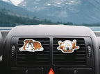 WIRESTER Fresh Scented Car Air Freshener Vent Clip, Decorative Accessories, Interior Decoration for Cars - Cow Cute, Fish, Baby Horse, Flower, Heart