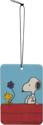 Plasticolor 005738R01 Peanuts Snoopy Doghouse Paper Air Freshener - 2 Pack