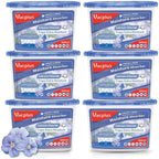 Vacplus Moisture Absorbers 6 Pack, Portable Humidity Absorber Boxes for Your Bathroom, Closet & Car, Dehumidifier with Fresh Linen Fragrance, 10.5 Oz