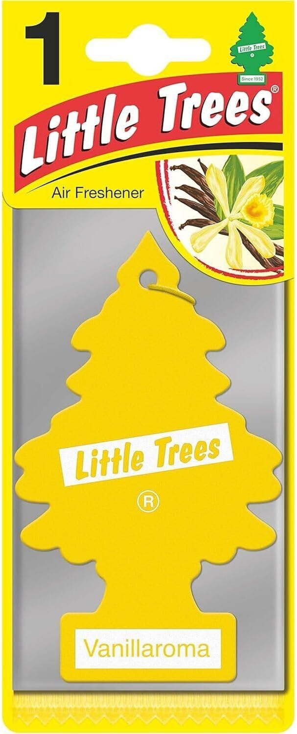 LITTLE TREES Car Air Freshener | Hanging Paper Tree for Home or Car