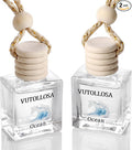 2-Pack Car Air Fresheners, Car Deodorizer, Ocean Wind Air Freshener – Long Lasting Hanging Car Air Freshener for Men and Women, Car Scent Diffuser by VUTOLLOSA