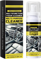 Automotive interior cleaner Indoor decoration cleaner Car seat cleaner Suitable for leather, vinyl, plastic, rubber, etc (2pc)
