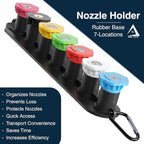 DBR Tech® Pressure Washer Nozzle Tips Set | 7 Pack, 4500 PSI