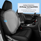 AOMSAZTO Custom Fit Car Seat Covers for Toyota RAV4 Hybrid 2019 2020 2021 2022 2023 2024 2025 Toyota RAV4 LE, XLE, XLE Premium, Limited-Full Set Faux Leather (Black)