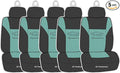 FH Group Car Hanging Air Freshener-Mini Seat Cover Design, Hudson Mist Scent- Long lasting for Auto, Home or Office-5 Pieces
