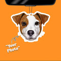 Custom Car Air Freshener with Picture Photo Logo Personalized Double Sided Print Photo/Logo With Scents Freshener Cute Air Freshener with Picture Dog Portrait Anniversary (Crop)