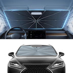 Autorder Windshield Sun Shade Umbrella for 2016-2022 Lexus RX Accessories,Upgraded Ice Crystal Material,Easy Setup Umbrella Sunshade for Car Windshield,100% Sun Blocking