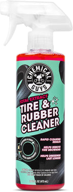 Chemical Guys CLD30216 Total Extract Tire & Rubber Cleaner, Safe for Cars, Trucks, SUVs, Motorcycles, RVs & More, 16 fl oz