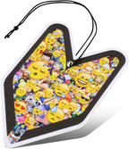 Auto Dynasty 1 Pcs Tree Frog Black Squash Scent Wakaba Car/Office/Home Hanging Air Freshener