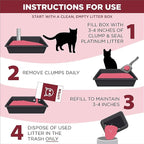 ARM & Hammer Clump & Seal Platinum Cat Litter, Multi-Cat, 14-Day Odor Control, Rock-Hard Clumps, 18 lbs – Powerful Odor Eliminator with Baking Soda