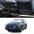 Custom Fit 2025 2026 Crosstrek Wagon Sunshade for 2024 2023 2022 2021 2020 2019 2018 Subaru Crosstrek Wagon Accessories Front Window Sun Shade Shield Cover for Windshield Foldable Sun Visor Protector