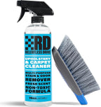 Car Interior Carpet & Upholstery Seat Cleaner — Safe for All Cars — for Carpets, Seats, Floor Mats, Home, Office & More — 16oz Cleaner Kit
