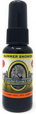 BluntPower (Summer Shower, 1 Pack) Concentrated Air Freshener for Room and Car Spray - Oil-Based Diffuser Spray Bottle - Long-Lasting Bathroom Spray, Car Freshener, & Odor Eliminator Spray