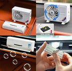 Car Air Freshener, 2024 Car Air Conditioning Outlet Aromatherapy Creative Car Air Conditioning Shape Car Fresheners Vent Clips Interior Accessories Decoration Gifts for Men Women