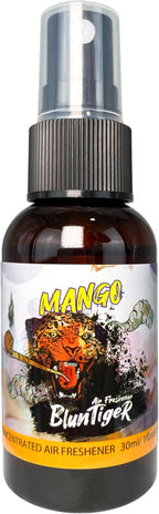 High Concentrated Strong Oil Based Air Freshener (Inspired by Mango) 30ml/1oz Car, Room, Home and Bathroom Deodorizer & Odor Eliminator Spray
