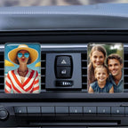 Personalized Car Air Vent Clip with Your Photo and Text,Custom Different Scents Car Air Vent Clip,Interior Decoration,Decorative Accessories