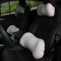 Lumbar Support Pillow for car，Car Neck Pillow Kit, Memory Foam Ergonomic Car Headrest and Lumbar Support for Driving Fatigue Relief, Comfort and Support Your Neck and Back