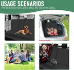 Dog Car Seat Cover for Back Seat,Back Seat Pet Cover for Dogs,Protects Against Fur,Mud & Scratches for Cars & SUVs,Backseat Cover for Dogs in Car
