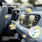 Cute Car Air Freshener 2 Pack, Lightbulb-Shaped Car Fresheners, Automotive Vent Clip, Long Lasting Scent, Essential Oils, Cute Car Accessories for Women, Vanilla Scent
