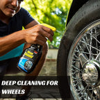 Stoner Car Care 92207-6PK Wheel Cleaner Spray Foaming Gel with Unbeatable Performance, Dissolves Brake Dust, Safe for All Tires, Wheels, and Hubcaps, 16 Fl Oz, Pack of 6