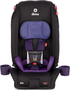 Diono Radian 3R Comfort Travel Kit, Infant Car Seat Accessory, Compatible with Radian 3R, 7-Piece Kit (2 Harness Pads, 1 Buckle Pad, Head Cushion, Seat Cushion, 2 Cupholders), Purple Wildberry