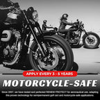 RENEW PROTECT - SATN Low-Gloss Ceramic-Hybrid Protectant | Safe for Motorcycles, Golf Carts | Trim & Tire Preservation, OEM Restorer for Faded Plastic, Vinyl- Dry Rot Prevention, Patio Furniture | 8oz