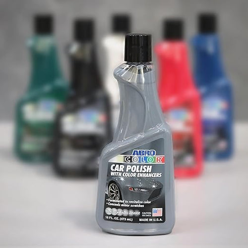 ABRO Silver Car Polish: Scratch Remover for Vehicles and Car Paint Scratch Repair Restorer Wax, Polishing Compound for Car Detailing, Paint Scratch Repair for Vehicles, Car Scratch Remover 16oz.