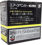 Air Spencer 2X Lemon Squash (A52) and 2X Marine Squash scent (A19), Heavy Duty, Last Long, JDM Eikosha Japan Car Air Freshener