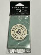 Swan Creek Candle Co. Fresh Cut Christmas Tree Hanging Car Air Freshener Pack of 3