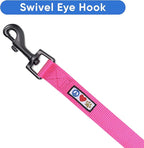 Pawtitas Dog Seat Belt | Pet Safety Seat Belt with Adjustable Strap for Small to Large Dogs | Exceeds Dog Safety Standards | Keep Your Dog Secure in The Car - Pink Car Seat Belt for Dogs