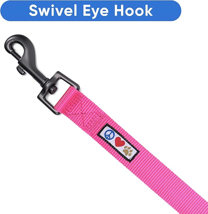Pawtitas Dog Seat Belt | Pet Safety Seat Belt with Adjustable Strap for Small to Large Dogs | Exceeds Dog Safety Standards | Keep Your Dog Secure in The Car - Pink Car Seat Belt for Dogs