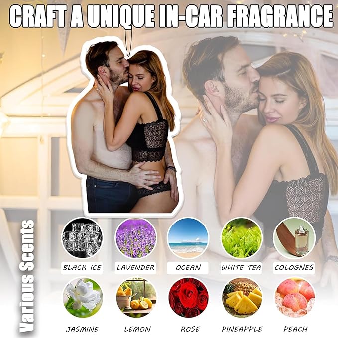 Custom Photo Air Freshener | Personalized Car Air Freshener Picture | Custom Gift | Personalized Car Freshener | Personalized Valentine's Day Gift